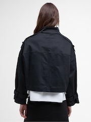 Barbour® International Electra Utility Casual Black Jacket - Image 2 of 5