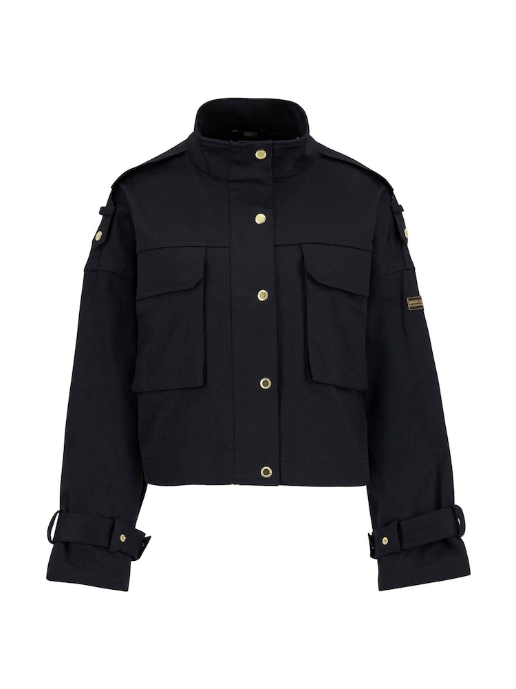 Barbour® International Electra Utility Casual Black Jacket - Image 5 of 5