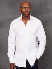 The Savile Row Company Stretch 100% Cotton Formal Shirt - Image 2 of 5