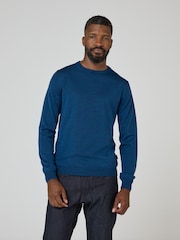 Oliver Sweeney Merino Wool Crew Neck Jumper - Image 1 of 5
