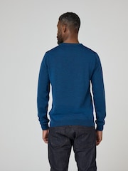 Oliver Sweeney Merino Wool Crew Neck Jumper - Image 2 of 5