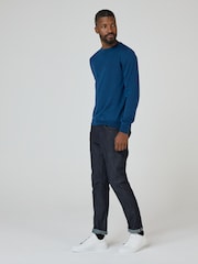 Oliver Sweeney Merino Wool Crew Neck Jumper - Image 4 of 5