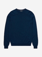 Oliver Sweeney Merino Wool Crew Neck Jumper - Image 5 of 5