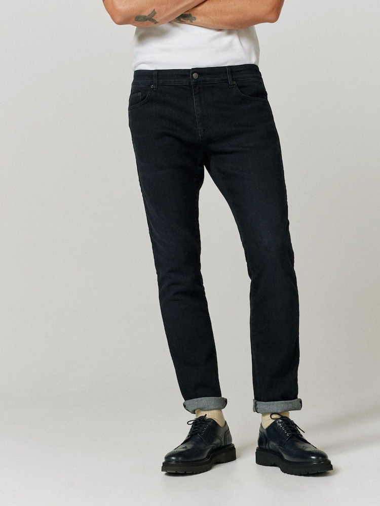 Oliver Sweeney Grey 100% Cotton Stretch Denim Jeans - Image 1 of 5