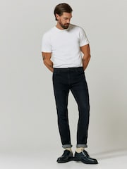 Oliver Sweeney Grey 100% Cotton Stretch Denim Jeans - Image 4 of 5