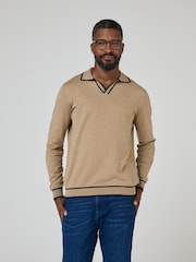 Oliver Sweeney Long Sleeve Polo Shirt - Image 1 of 5