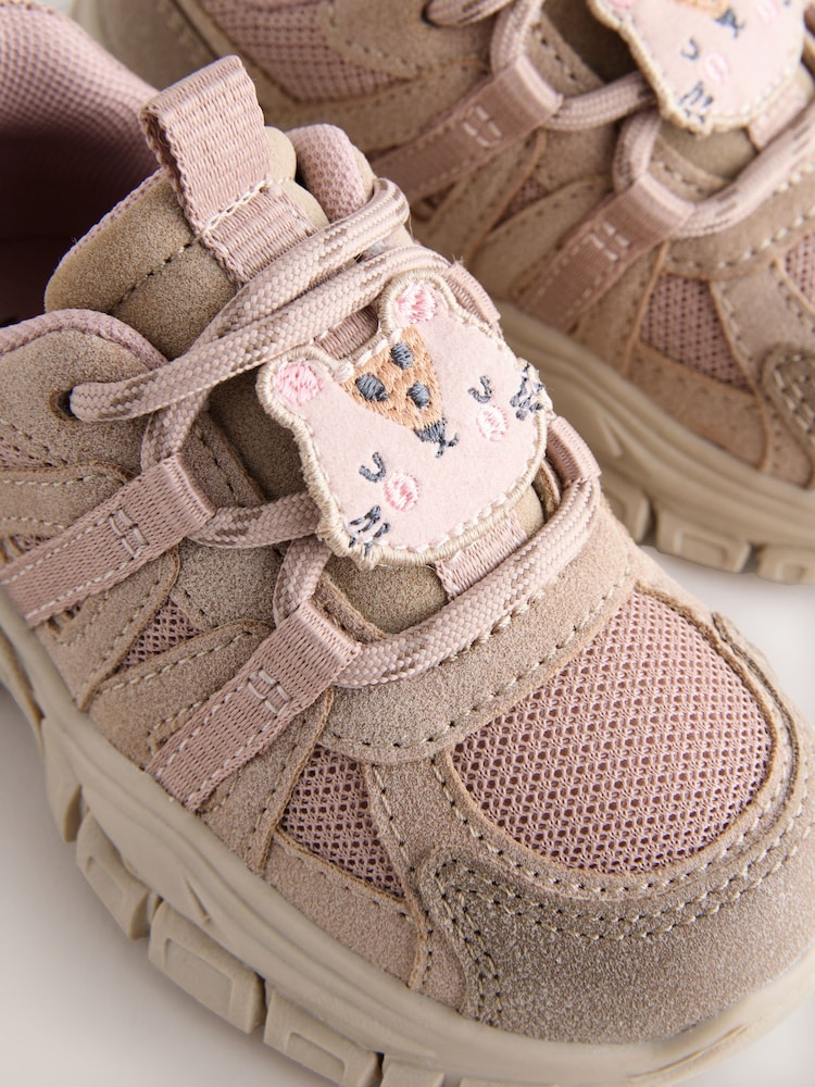 Mocha Brown Bear Chunky Trainers - Image 5 of 5