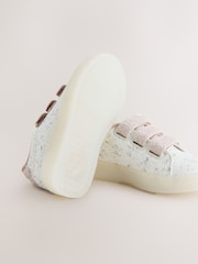 White Unicorn Touch Fasten Light Up Trainers - Image 7 of 7