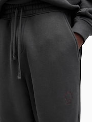 AllSaints Black 100% Organic Cotton Haven Sweatpants - Image 3 of 9