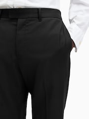 AllSaints Black Tisbury Trousers - Image 3 of 8