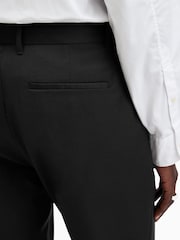 AllSaints Black Tisbury Trousers - Image 5 of 8