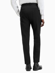 AllSaints Black Tisbury Trousers - Image 6 of 8