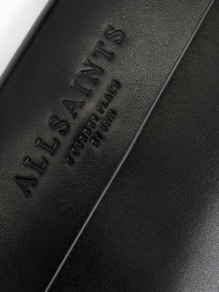 AllSaints Black Zoe Cross-Body Bag - Image 8 of 8