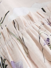 Ecru Floral Lightweight Maxi Skirt - Image 7 of 8