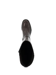 Dune London Brown Tias Branded Buckle Boots - Image 6 of 6