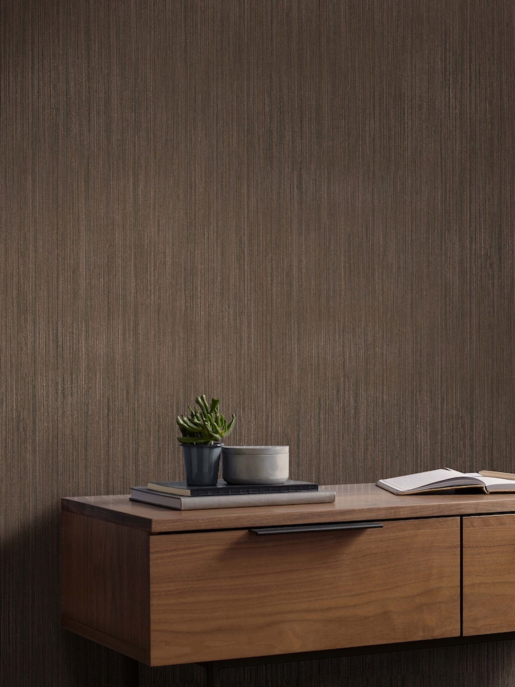 Graham & Brown Bronze Faux Lustre A4 Wallpaper Sample - Image 1 of 3