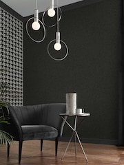 Graham & Brown Charcoal Christian Texture A4 Wallpaper Sample - Image 1 of 3