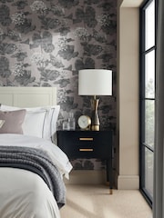 Graham & Brown Gold Florentia Emerald A4 Wallpaper Sample - Image 1 of 4