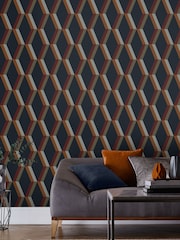 Graham & Brown Nuit Cirque A4 Wallpaper Sample - Image 1 of 3