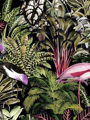 Graham & Brown Tropic Midnight A4 Wallpaper Sample - Image 2 of 3
