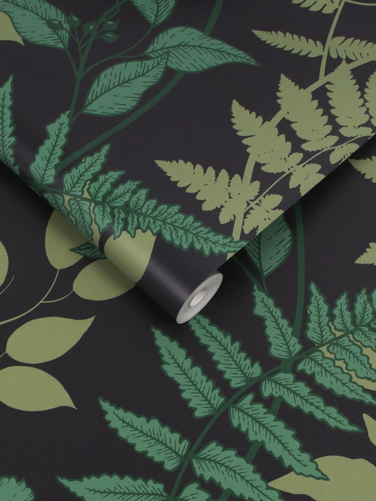 Graham & Brown Midnight Fiore Midnight A4 Wallpaper Sample - Image 2 of 3