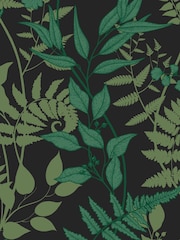 Graham & Brown Midnight Fiore Midnight A4 Wallpaper Sample - Image 3 of 3