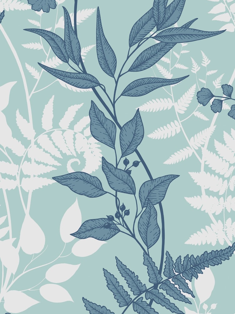 Graham & Brown Sky Fiore A4 Wallpaper Sample - Image 2 of 3
