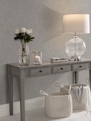 Graham & Brown Natural Twill A4 Wallpaper Sample - Image 1 of 3