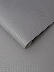 Graham & Brown Taupe Centra A4 Wallpaper Sample - Image 2 of 3
