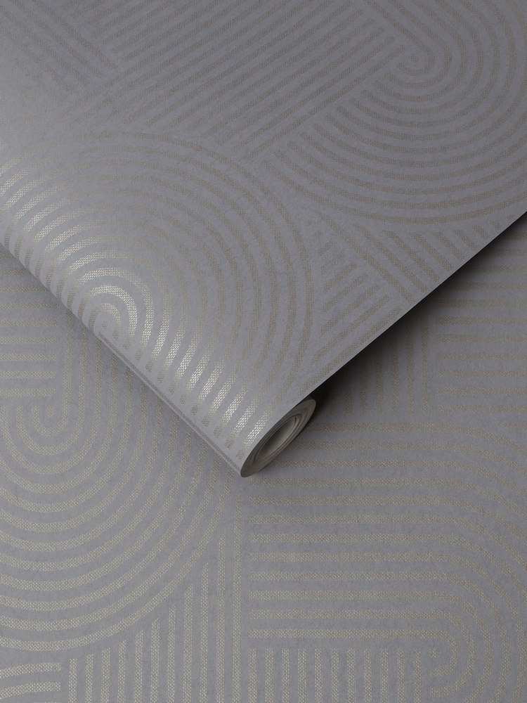 Graham & Brown Taupe Centra A4 Wallpaper Sample - Image 2 of 3 Graham & Brown Taupe Centra A4 Wallpaper Sample - Image 2 of 3