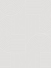 Graham & Brown White Centra A4 Wallpaper Sample - Image 3 of 3