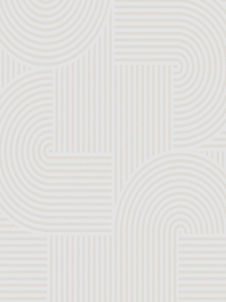 Graham & Brown White Centra A4 Wallpaper Sample - Image 3 of 3