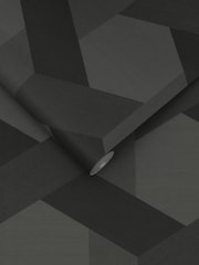 Graham & Brown Ground Fractal A4 Wallpaper Sample - Image 2 of 3