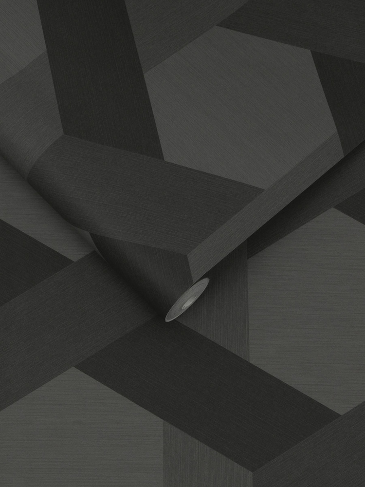 Graham & Brown Ground Fractal A4 Wallpaper Sample - Image 2 of 3