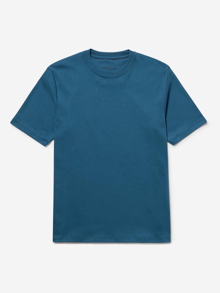 Oliver Sweeney 240gsm Jersey 100% Cotton T-Shirt - Image 5 of 5