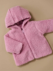 وردي - سترة ناعمة الملمس بوجهين من Purebaby - صورة 7 من 7