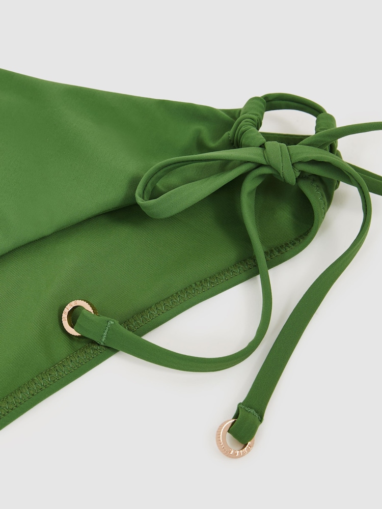Vert - Reiss Ari Side-Tie Bikini Bottoms - Image 6 of 6
