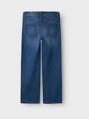 Name It Blue Wide Leg 100% Cotton Jeans - Image 3 of 3