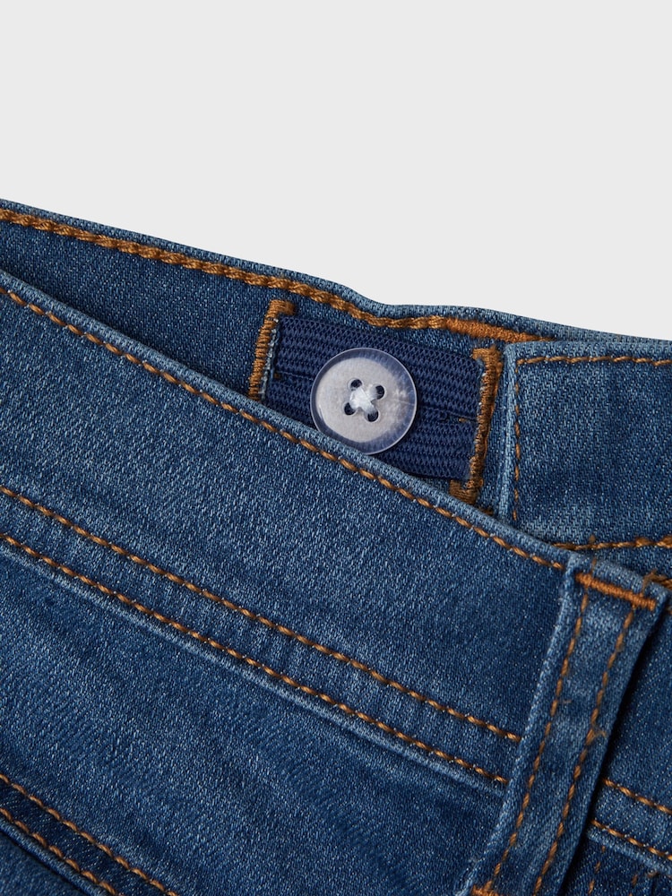 Name It Blue Straight Fit 100% Cotton Jeans - Image 4 of 4