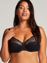 Hunkemoller Blue Sophie Non-Padded Underwired Bra - Image 1 of 5