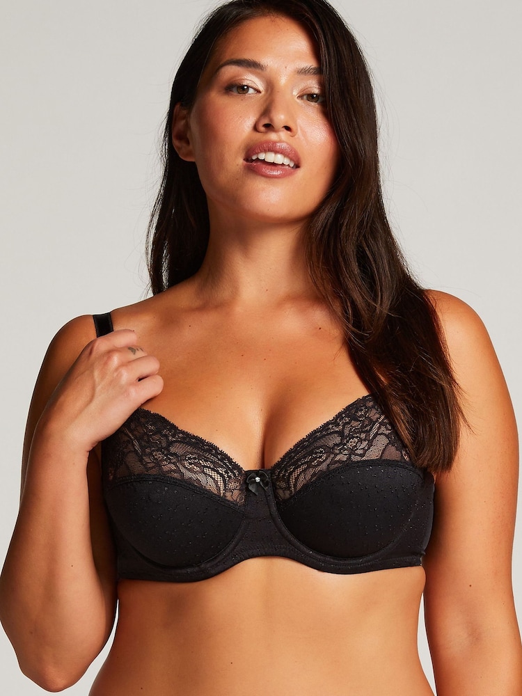 Hunkemoller Blue Sophie Non-Padded Underwired Bra - Image 1 of 5