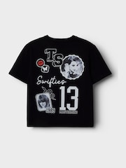 Name It Black Taylor Swift Graphic Back Print T-Shirt - Image 4 of 5