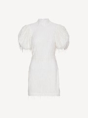 Rotate White Mini Puff Sleeve Dress - Image 4 of 6