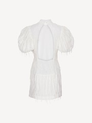 Rotate White Mini Puff Sleeve Dress - Image 5 of 6