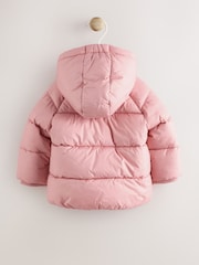 Pink - Baby Hooded Padded Jacket (0mths-2yrs) - Bild 2 von 7