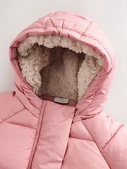 Pink - Baby Hooded Padded Jacket (0mths-2yrs) - Bild 4 von 7