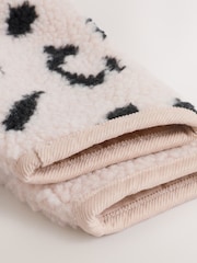 Neutral Borg Leopard Print Baby Jacket (0mths-2yrs) - Image 8 of 9