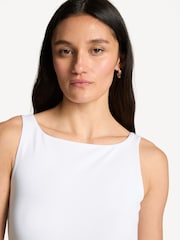 Remain Jersey White Tank Top - Image 4 of 8