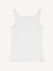 Remain Jersey White Tank Top - Image 7 of 8