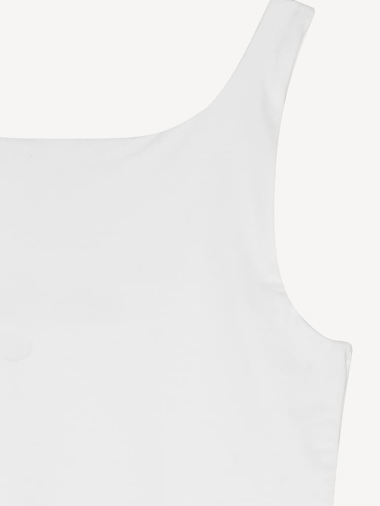 Remain Jersey White Tank Top - Image 8 of 8